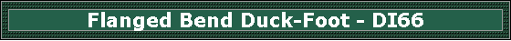 Flanged Bend Duck-Foot - DI66