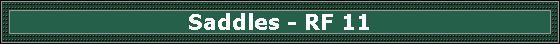 Saddles - RF 11
